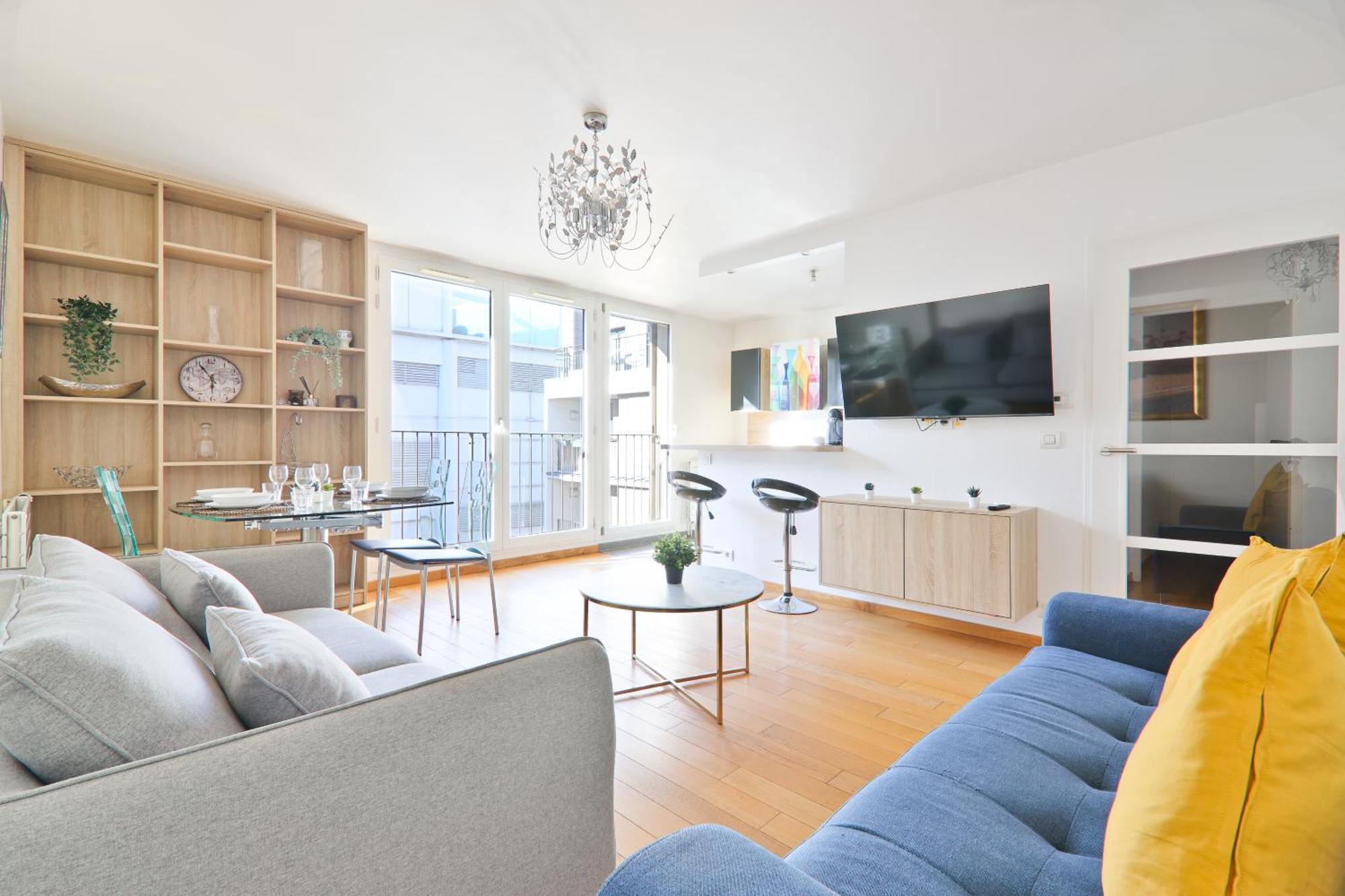 Appartement Quartier Tour Eiffel 6 Free Netflix Parigi Esterno foto